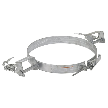 Vestil Galvanized Tilting Drum Ring, 55 gal. TDR-55-G